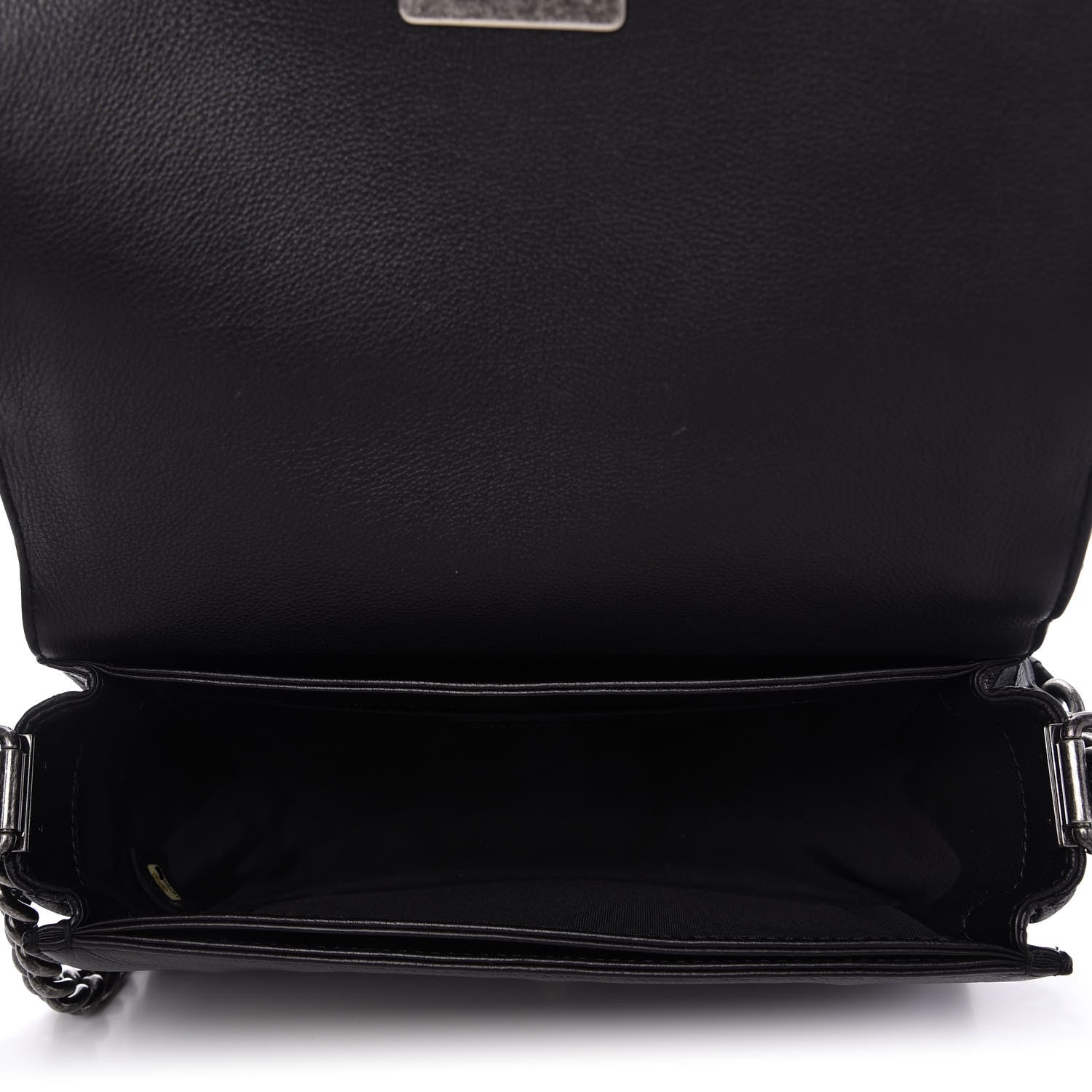 Chanel Calfskin Medium Boy Reverso Flap Black 6 of 11
