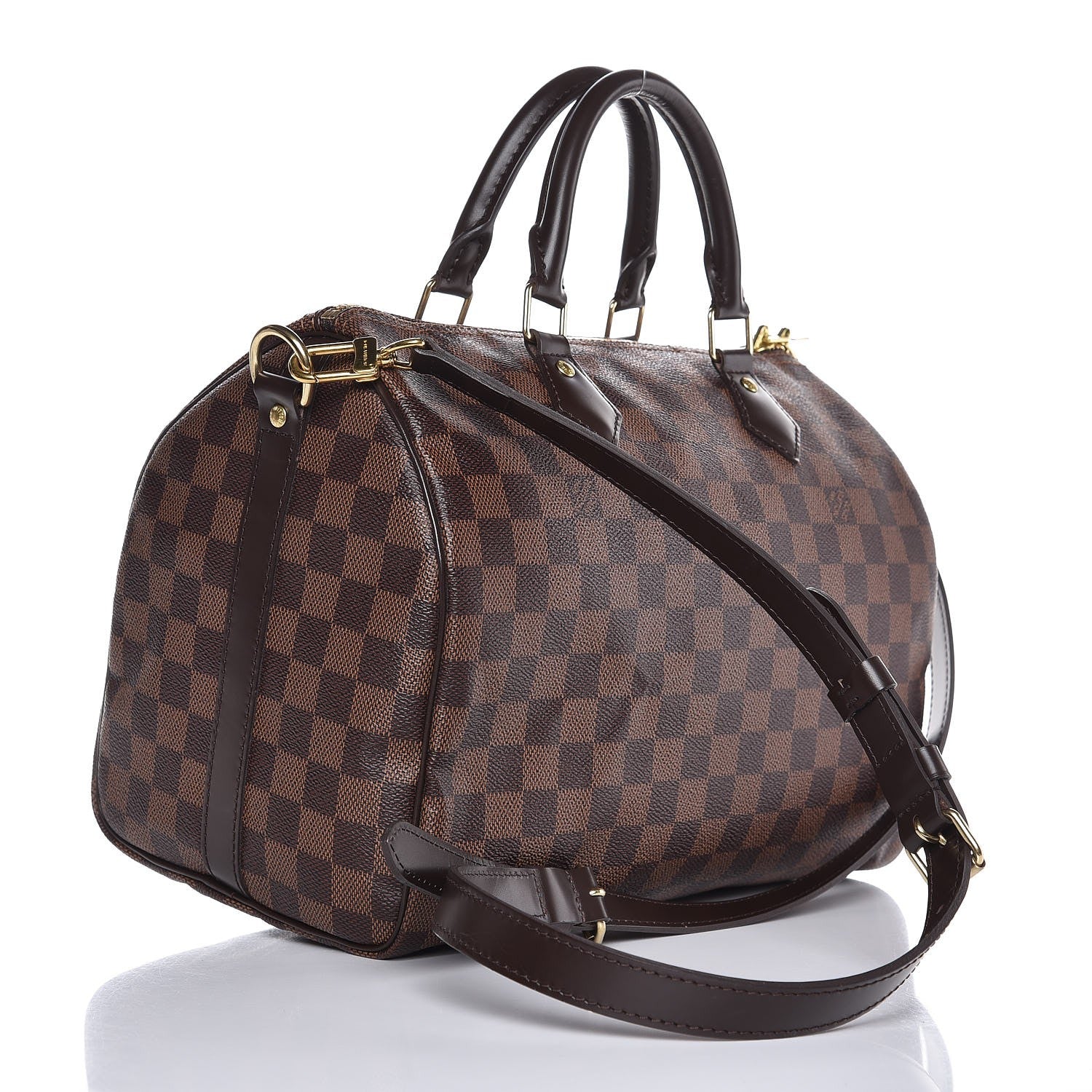 Louis Vuitton Damier Ebene Speedy Bandouliere 30 3 of 8