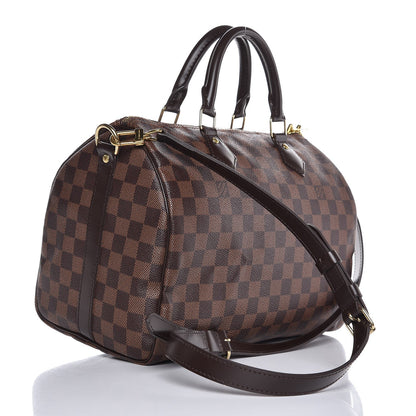 Louis Vuitton Damier Ebene Speedy Bandouliere 30 3 of 8