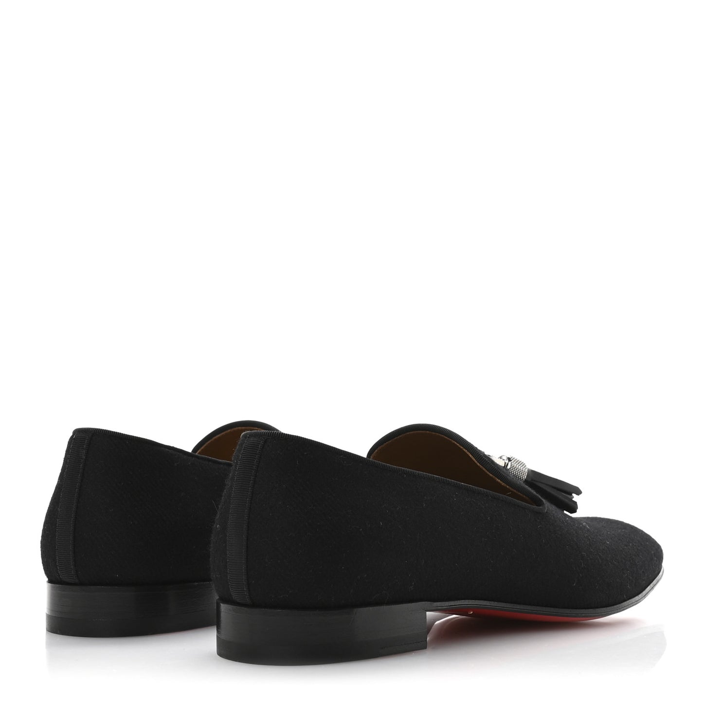 Wool Rivalion Mens Slippers 43 Black