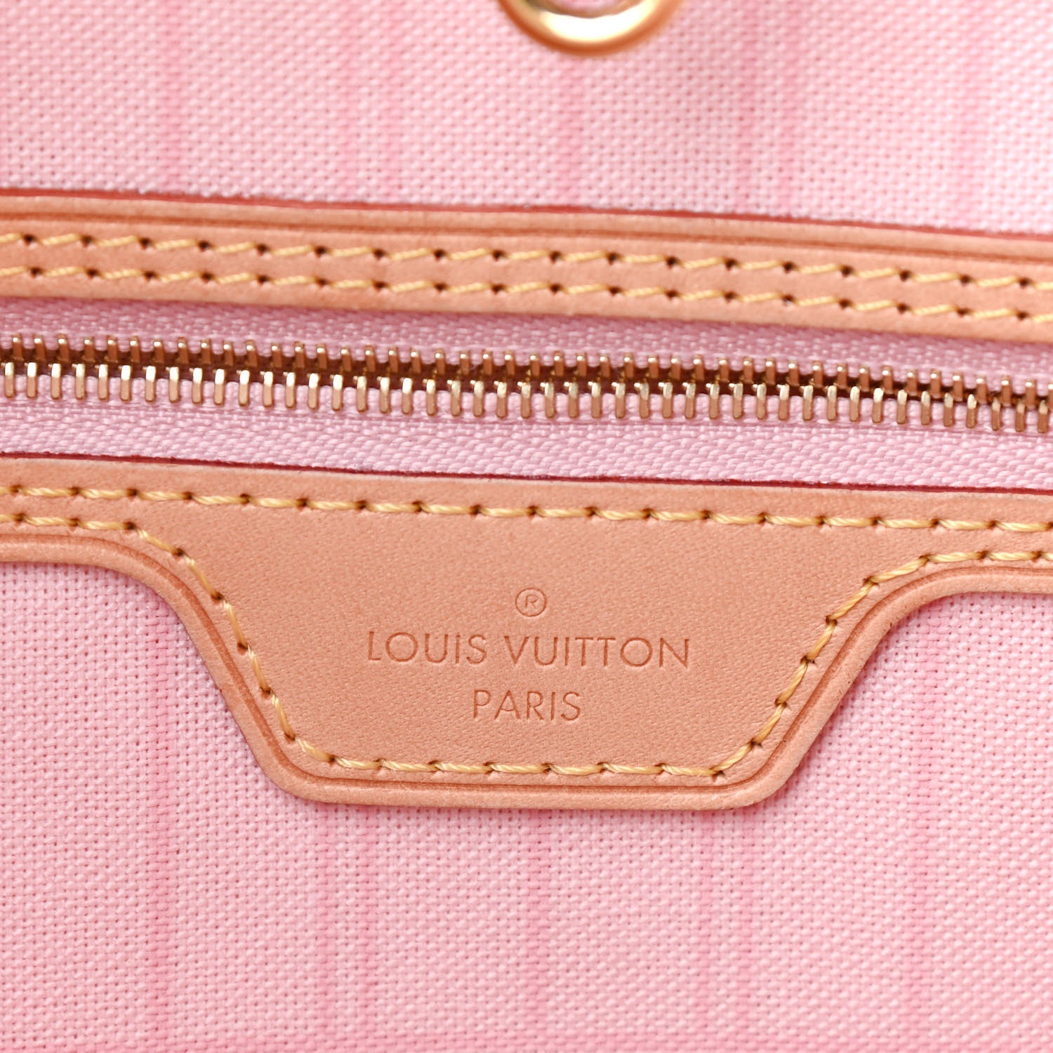Louis Vuitton Damier Azur Neo Neverfull MM Rose Ballerine 6 of 11