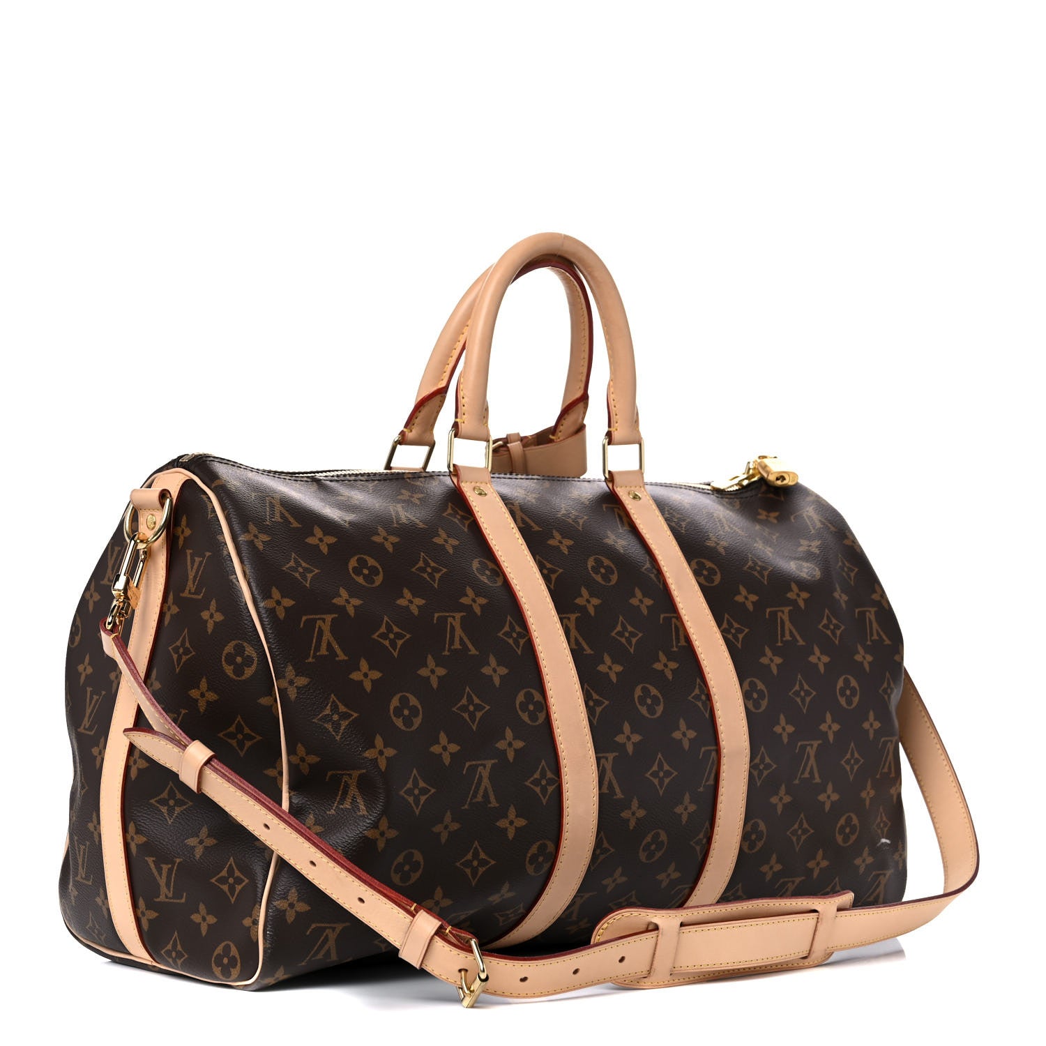 Louis Vuitton Monogram Keepall Bandouliere 45 3 of 25