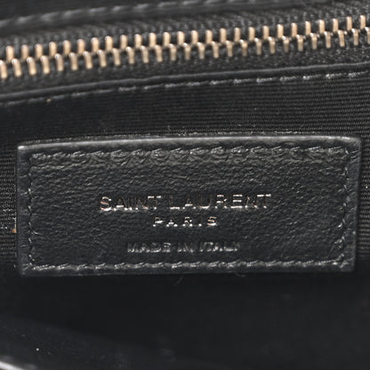 Saint Laurent Crinkled Calfskin Matelasse Monogram Medium Niki Shopper Tote Crema Soft 6 of 9