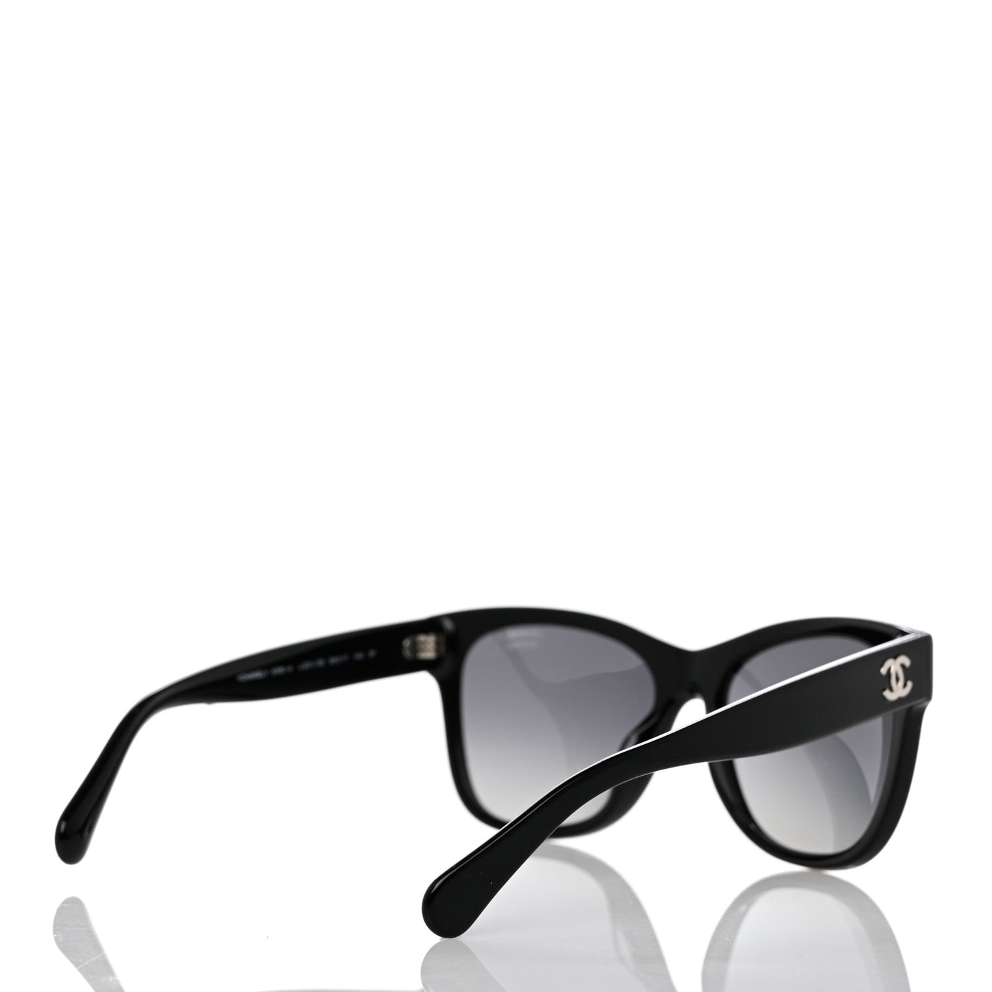 Acetate Polarized Square CC Sunglasses 5380 Black