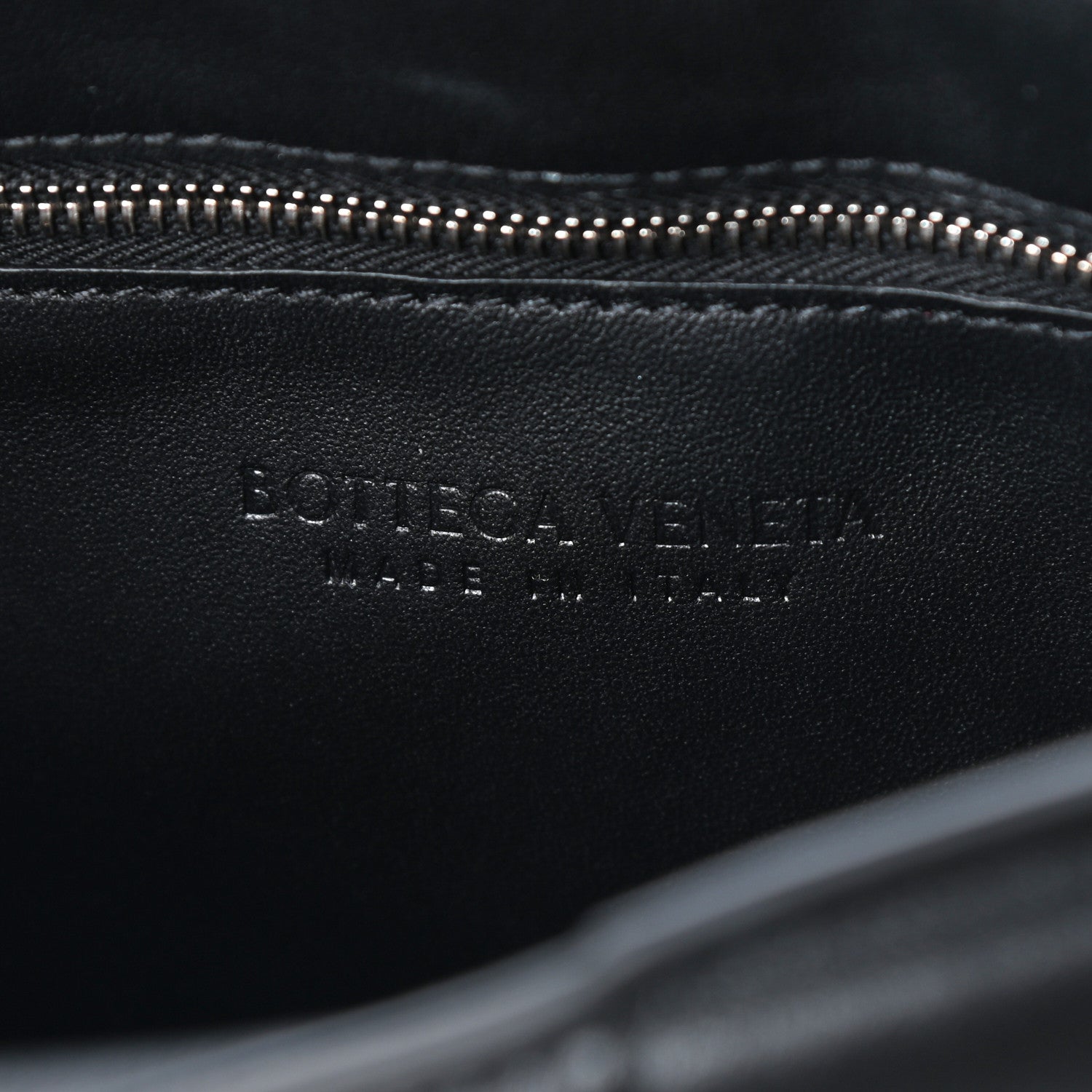 Bottega Veneta Lambskin Maxi Intreccio Padded Chain Cassette Crossbody Bag Black 5 of 5