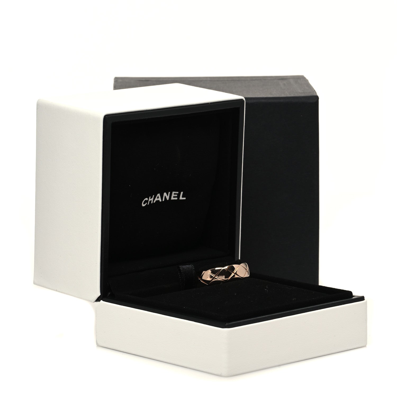 Chanel 18K Beige Gold Small Coco Crush Ring 57 8 6 of 6