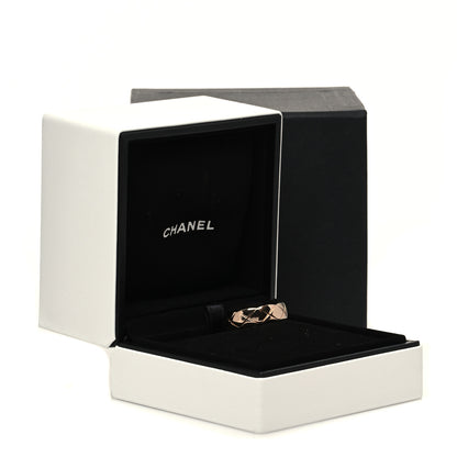 Chanel 18K Beige Gold Small Coco Crush Ring 57 8 6 of 6