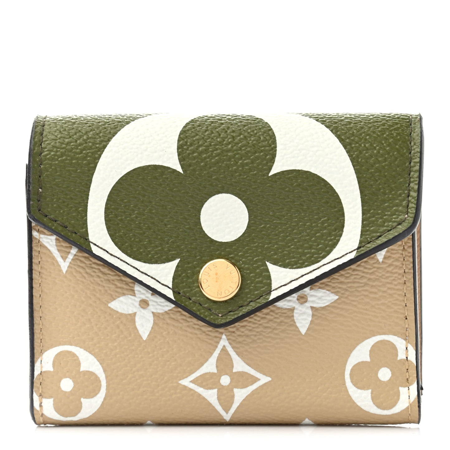 Monogram Giant Zoe Wallet Kaki