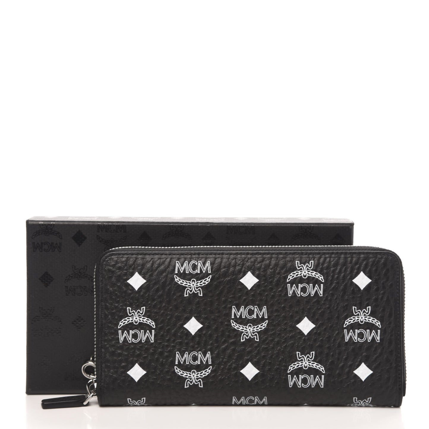 Visetos Zip Around Wallet Black