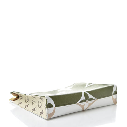 Louis Vuitton Monogram Giant Toiletry Pouch 26 Kaki 4 of 11