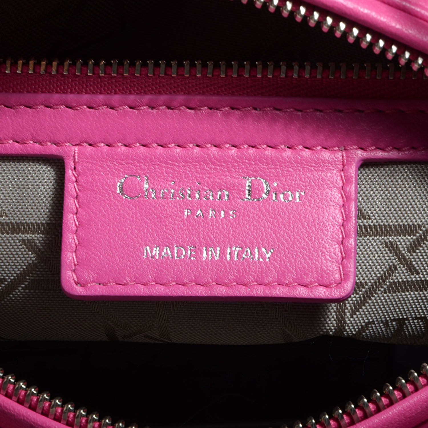 Christian Dior Lambskin Cannage Medium Lady Dior Pink 5 of 7