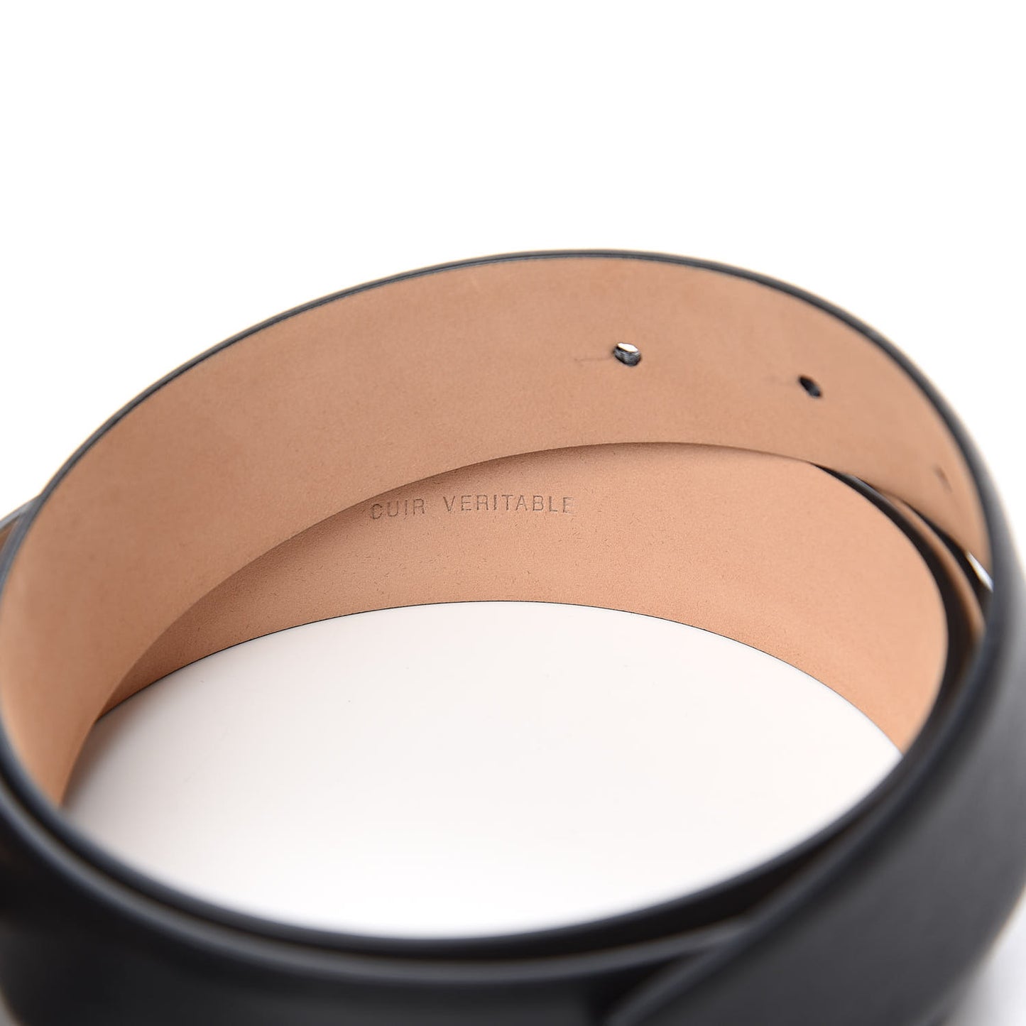 Calfskin CC Boy Belt 95 38 Black