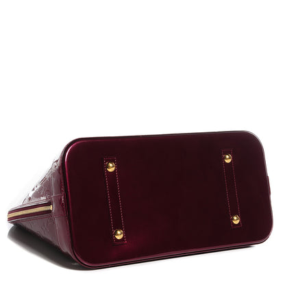 Louis Vuitton Vernis Alma GM Rouge Fauviste 4 of 7