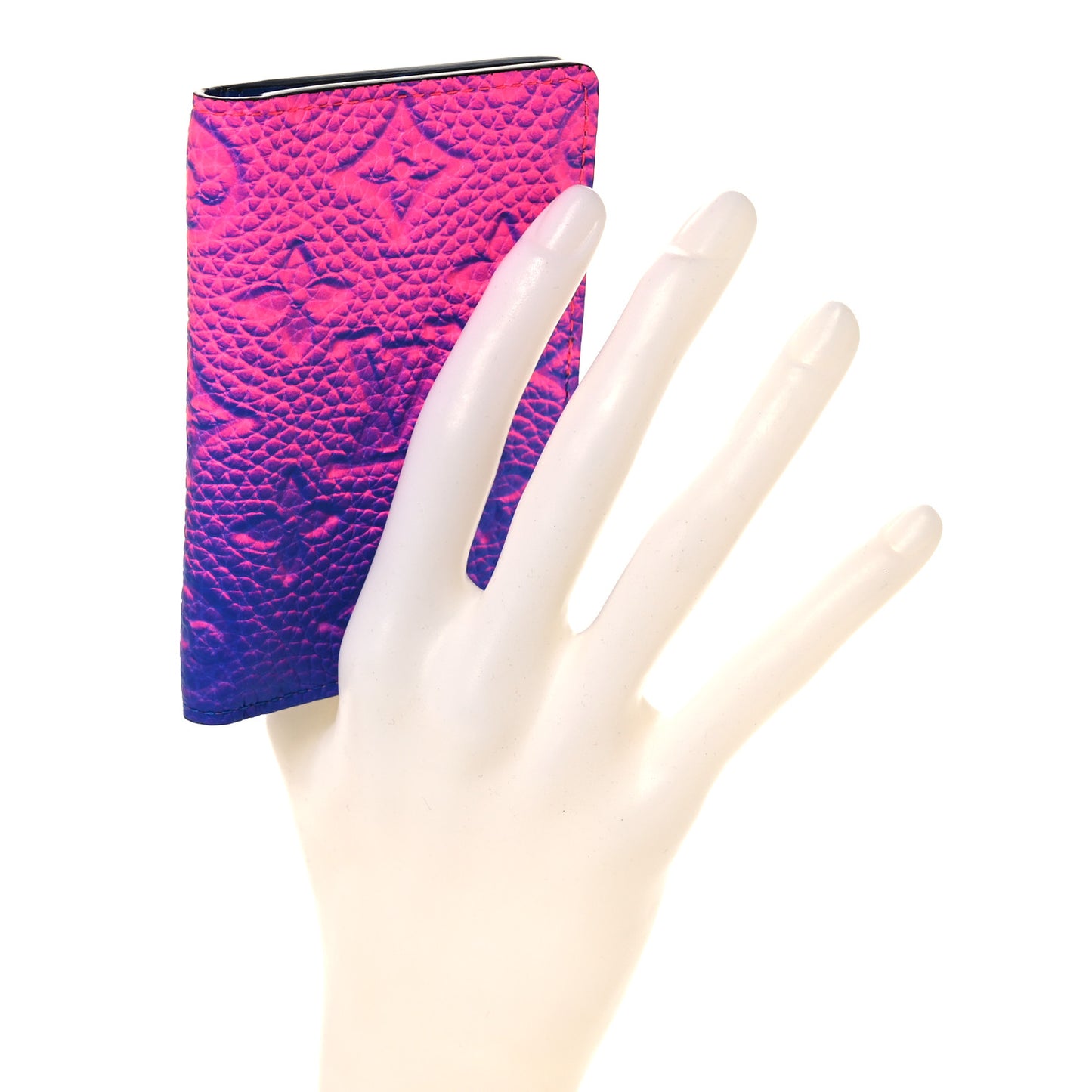 Taurillon Illusion Pocket Organizer Bleu Rose