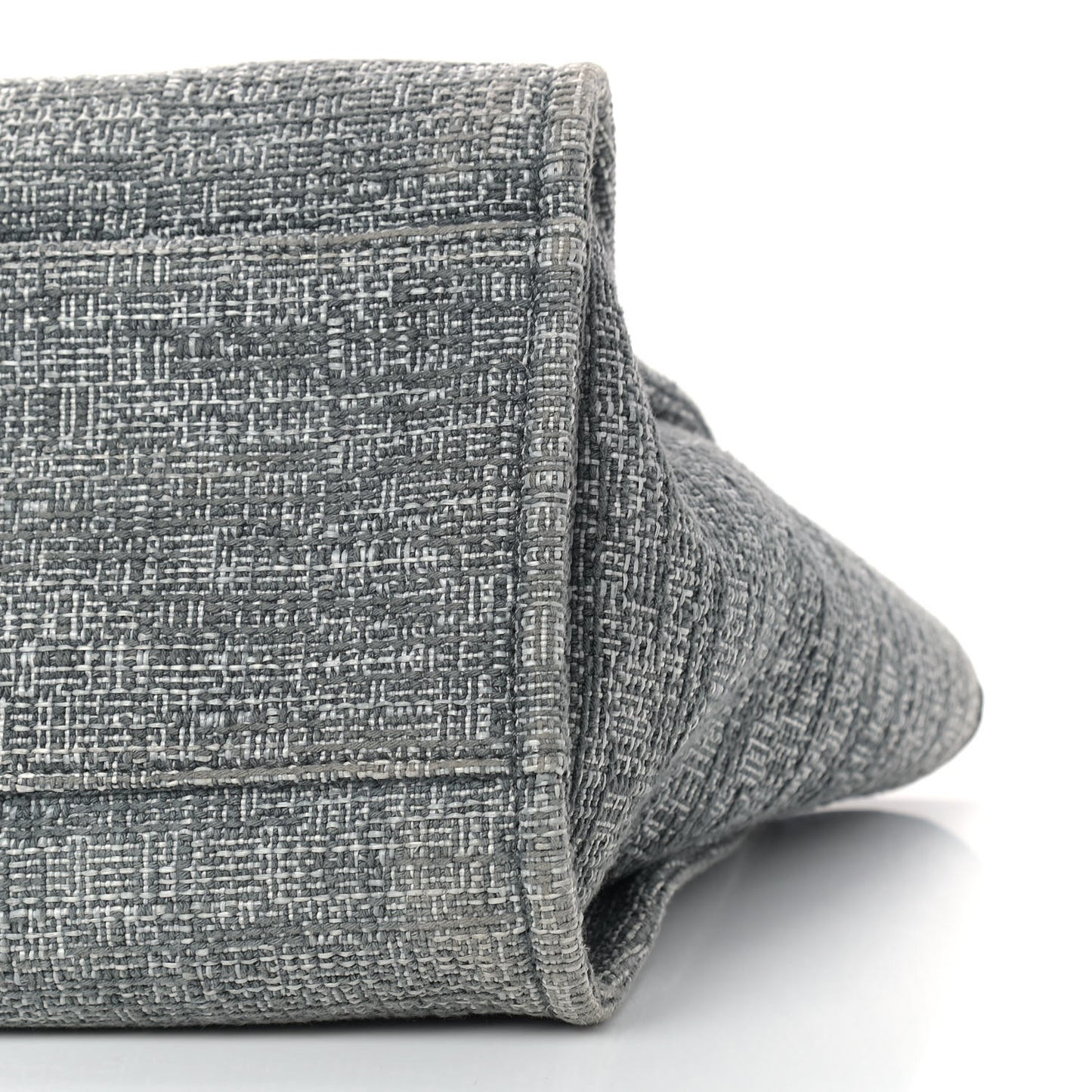 Mixed Fibers Large Deauville Tote Charcoal