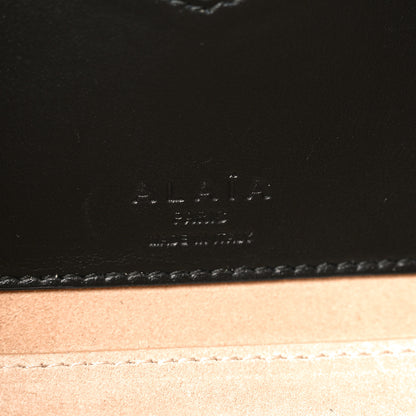 Alaia Canvas Calfskin Medium Le Teckel Bag Ecru 6 of 9