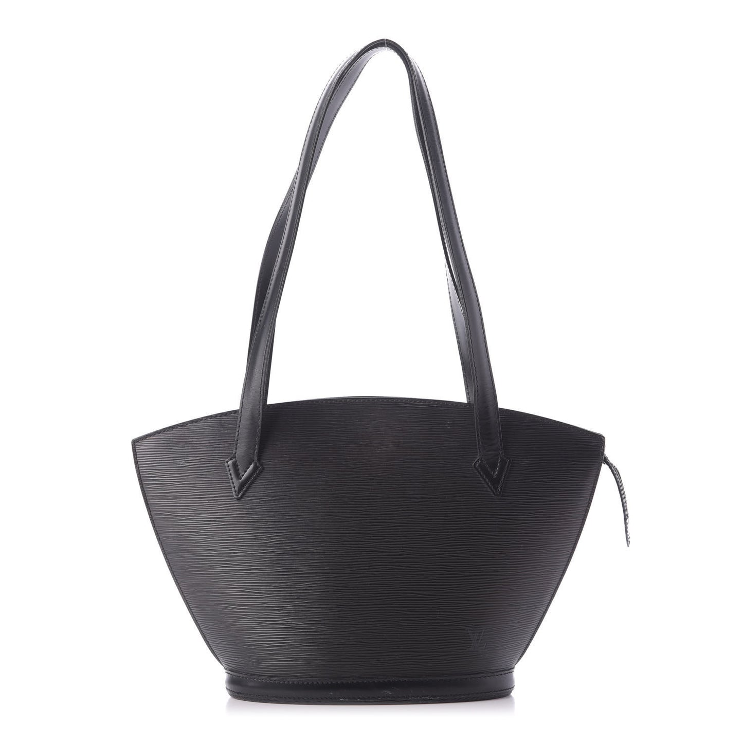 Epi Saint Jacques PM Long Straps Black