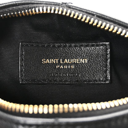 Saint Laurent Lambskin Monogram Mini Sade Tube Bag Black 6 of 11