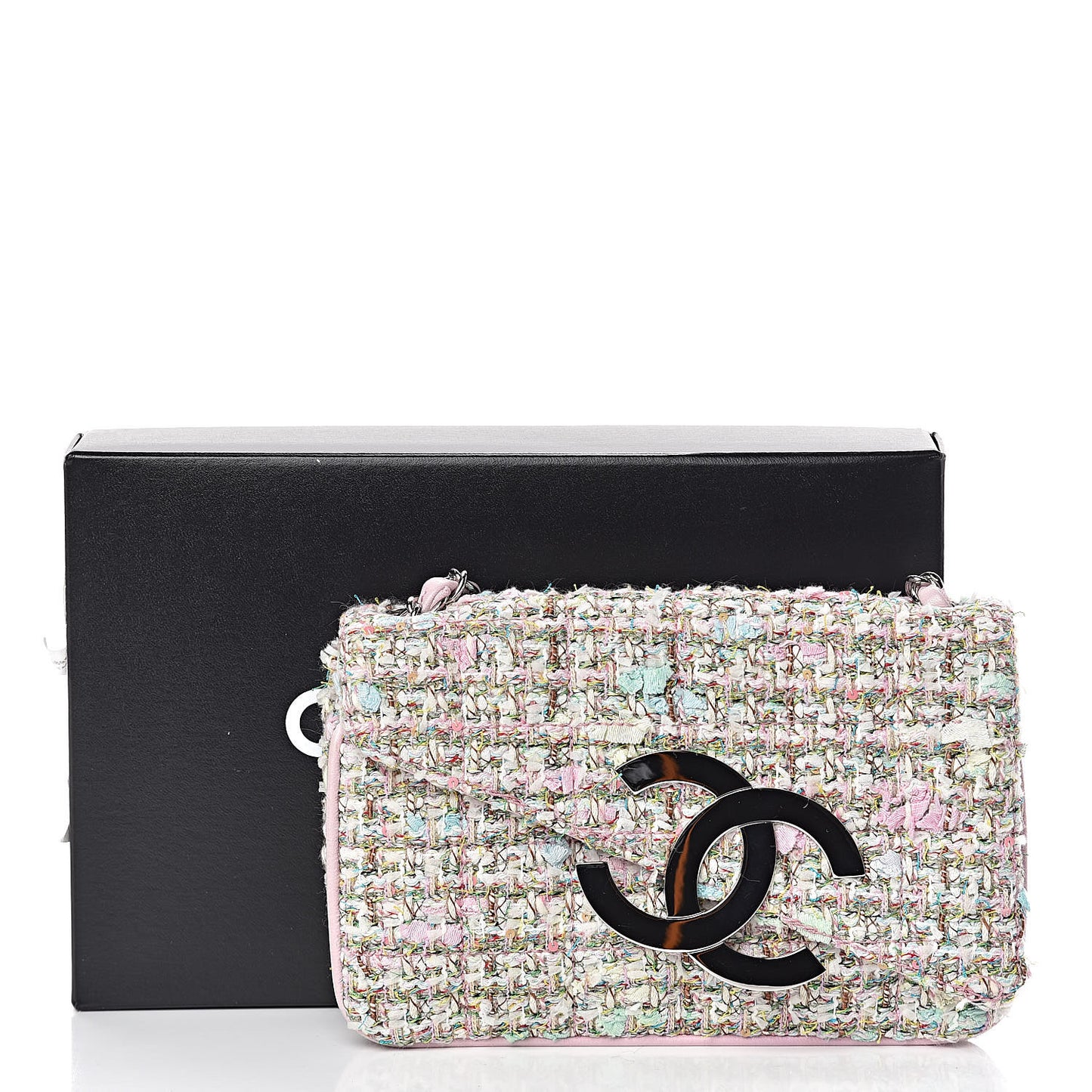 Tweed CC Flap Multicolor