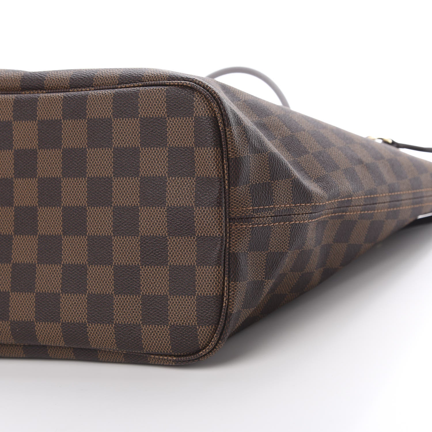 Louis Vuitton Damier Ebene Neo Neverfull MM Rose Ballerine 10 of 10