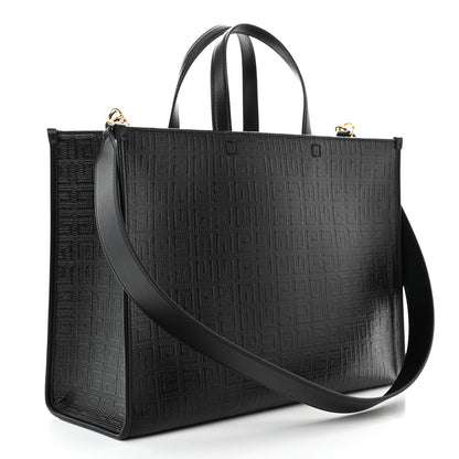 Givenchy 4G Coated Canvas Logo Medium G-Tote Black 3 of 10