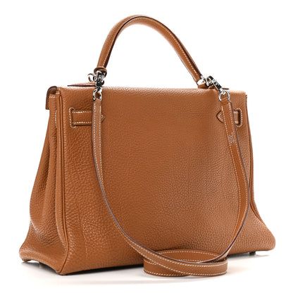 Hermes Togo Kelly Retourne 32 Gold 3 of 15