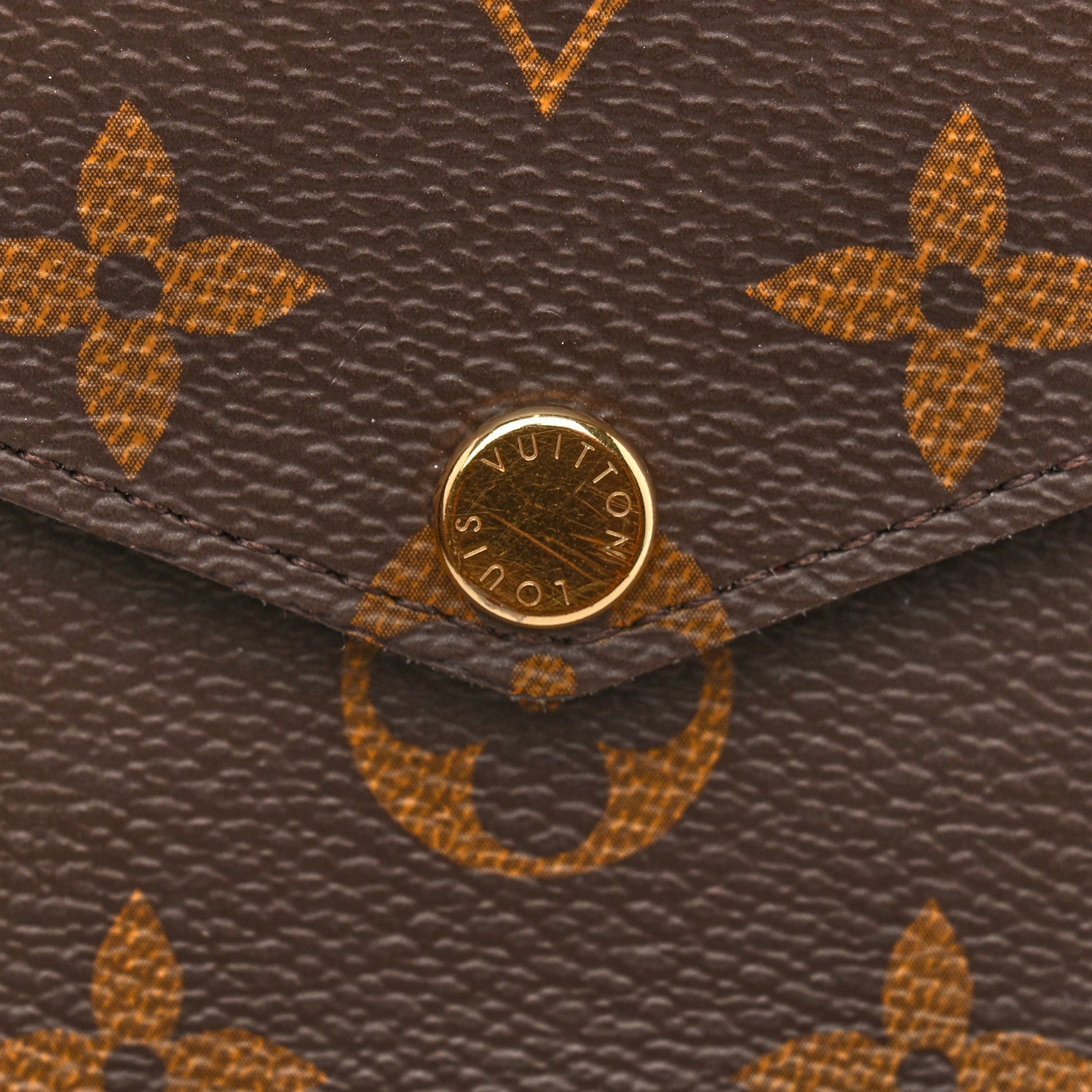 Louis Vuitton Monogram Pochette Felicie Chain Wallet Fuchsia 12 of 13