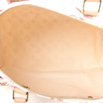 Louis Vuitton Watercolor Aquarelle Speedy 35 White 5 of 9
