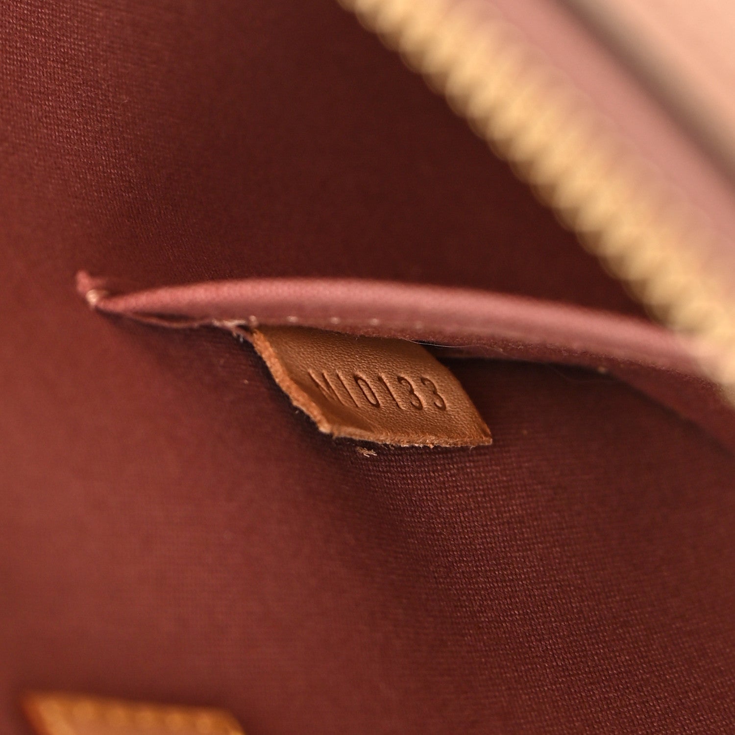 Louis Vuitton Vernis Alma BB Rose Velours 7 of 12