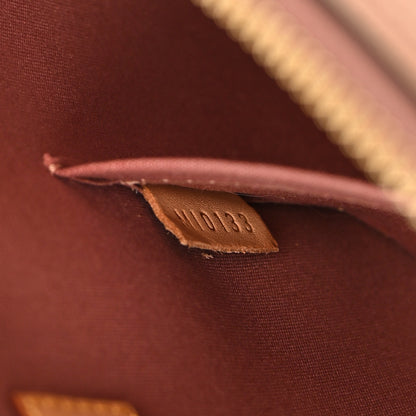 Louis Vuitton Vernis Alma BB Rose Velours 7 of 12