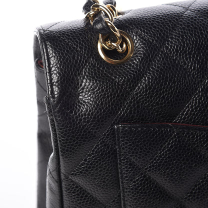 Chanel Caviar Quilted Maxi Double Flap Black 9 of 19