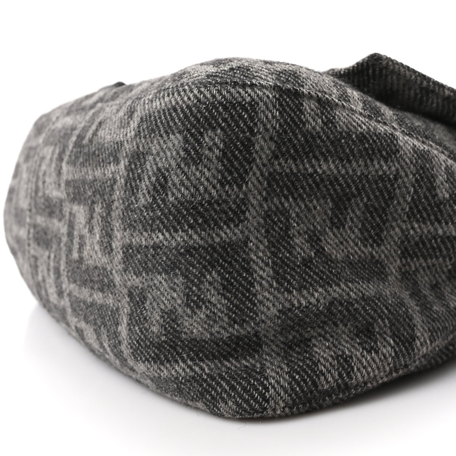 Fendi Wool Zucca Mama Baguette Grey 17 of 17