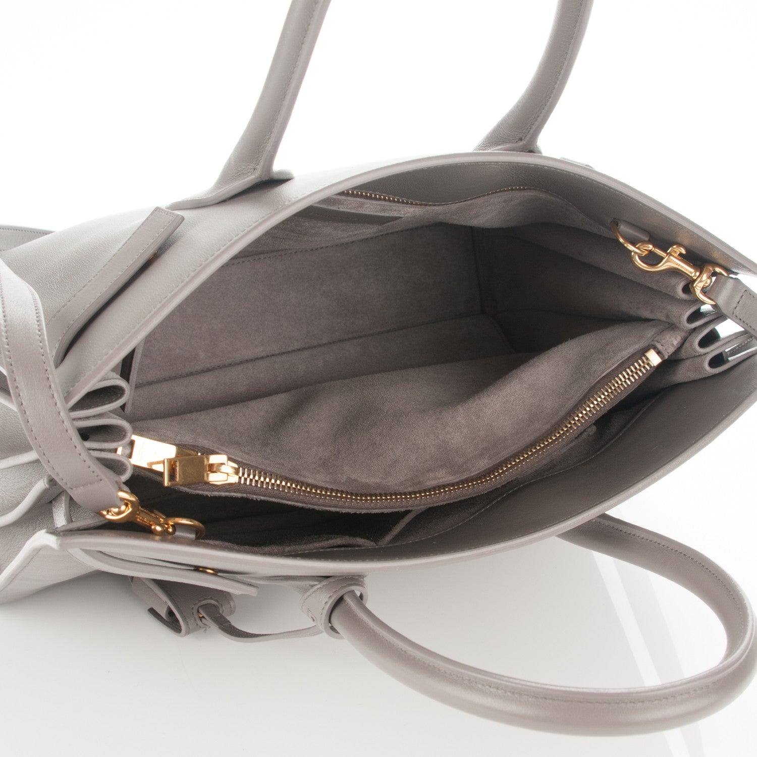 Saint Laurent Calfskin Small Sac De Jour Fog 5 of 8