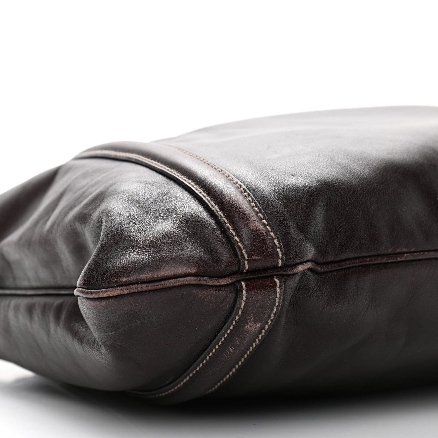 Gucci Calfskin Medium Britt Hobo Dark Brown 12 of 17