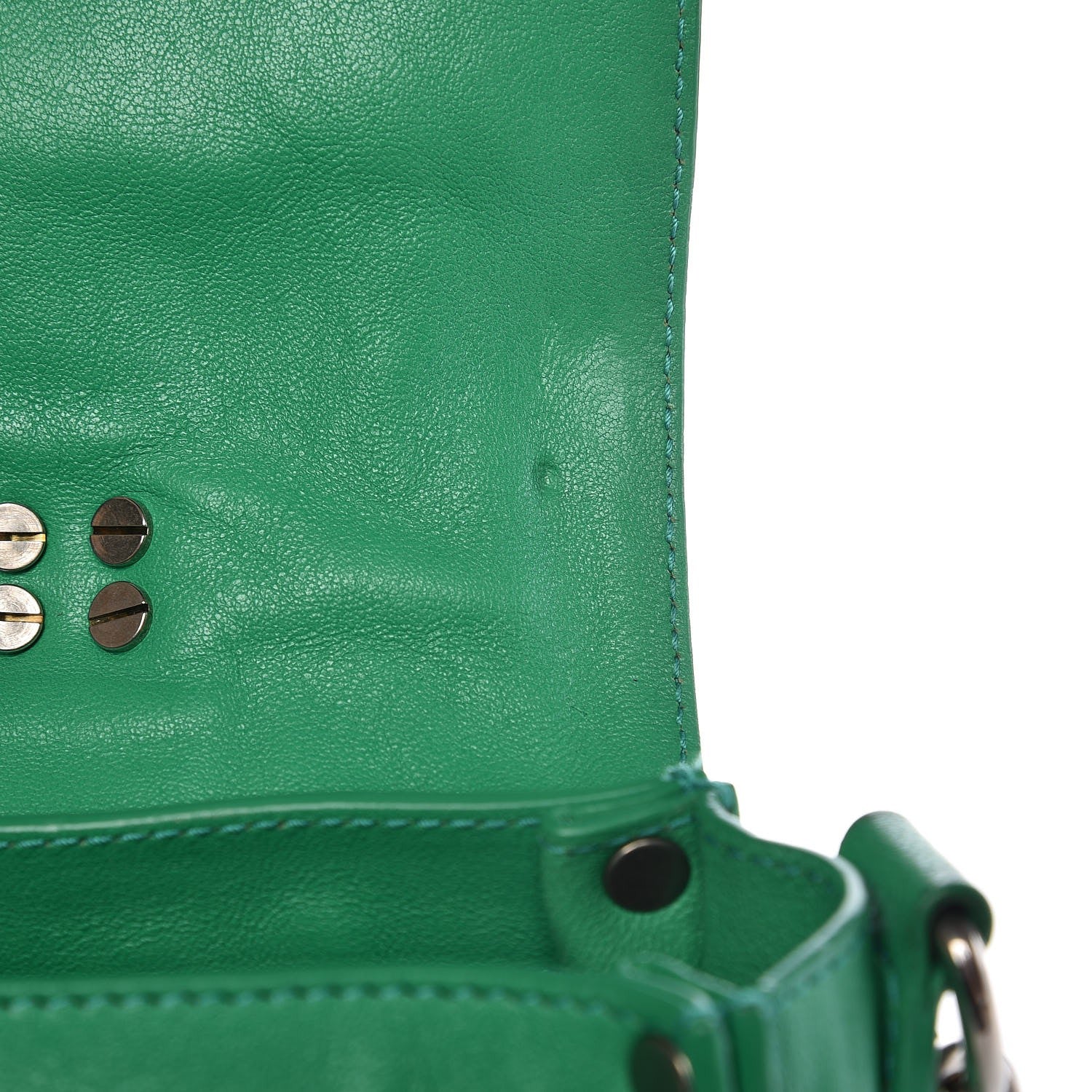 Proenza Schouler Lambskin Medium PS1 Satchel Aloe 10 of 11