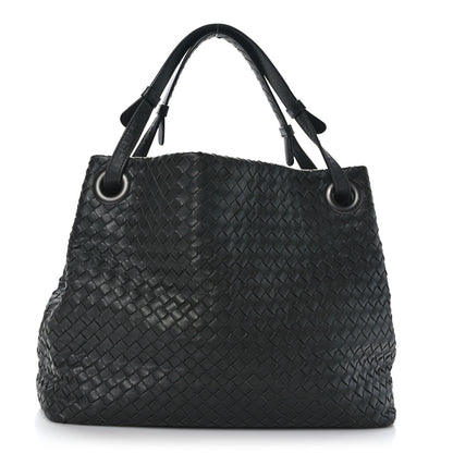 Bottega Veneta Nappa Intrecciato Bella Tote Grey 1 of 8
