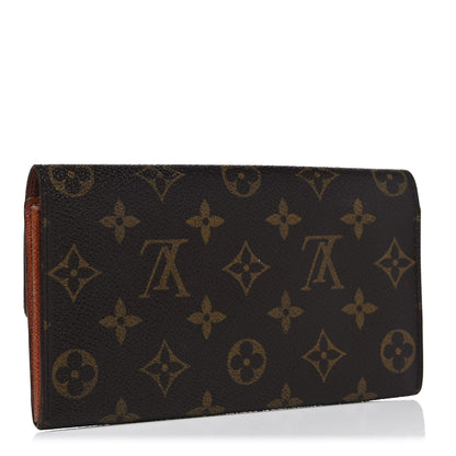 Louis Vuitton Monogram Sarah Wallet 3 of 17