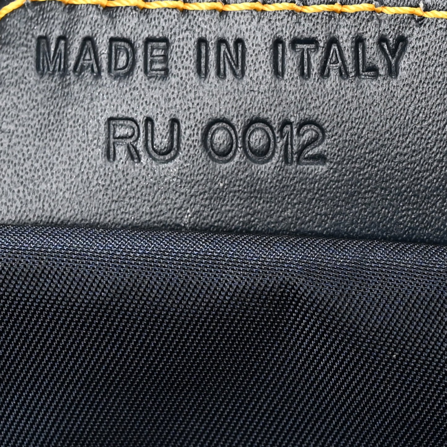 Monogram Saddle Bag Blue