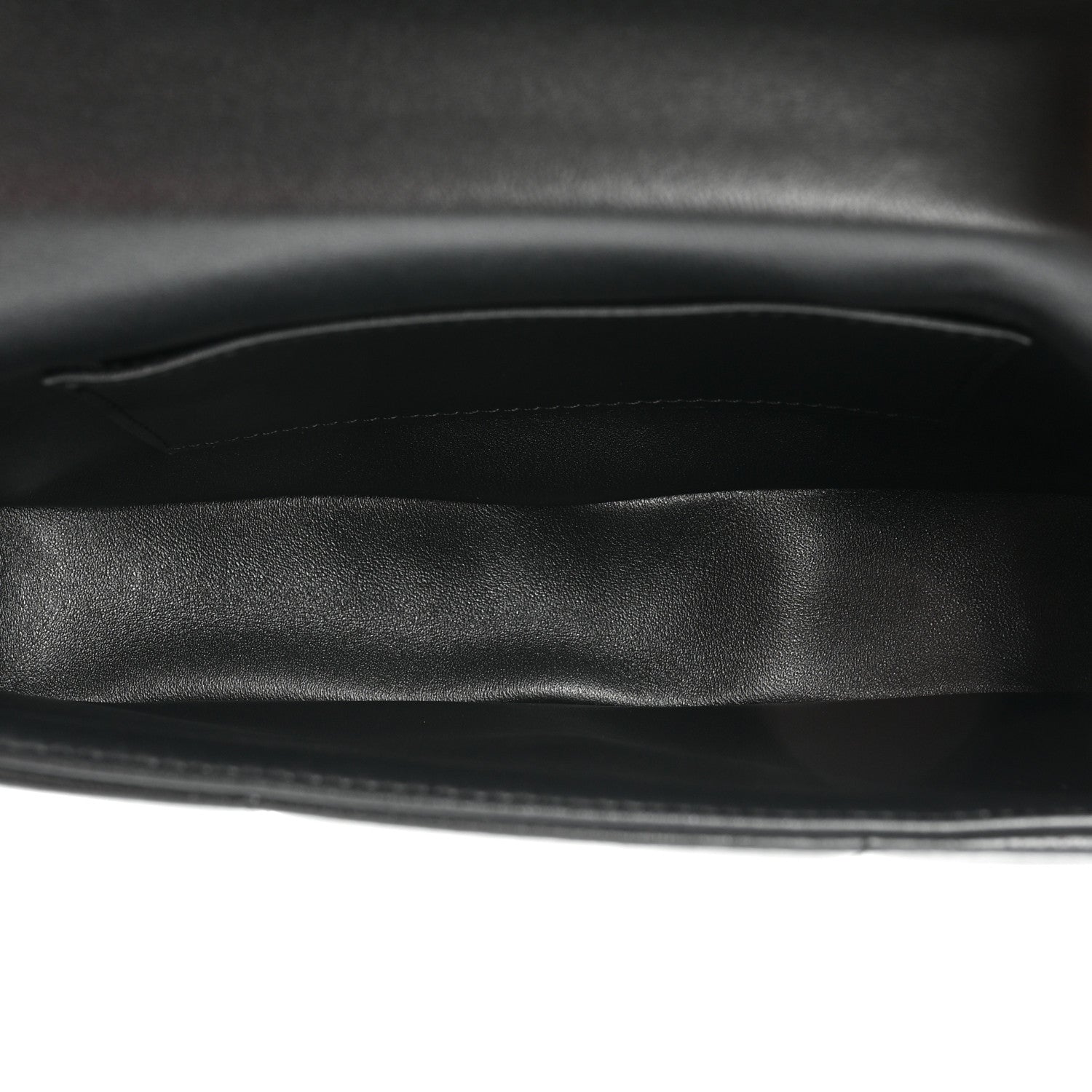 Celine Goatskin Matelasse Chain Shoulder Bag Black 5 of 8
