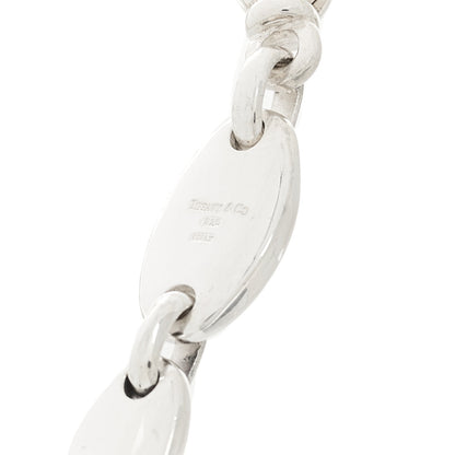 Tiffany Sterling Silver Pebble Link Bracelet 3 of 4