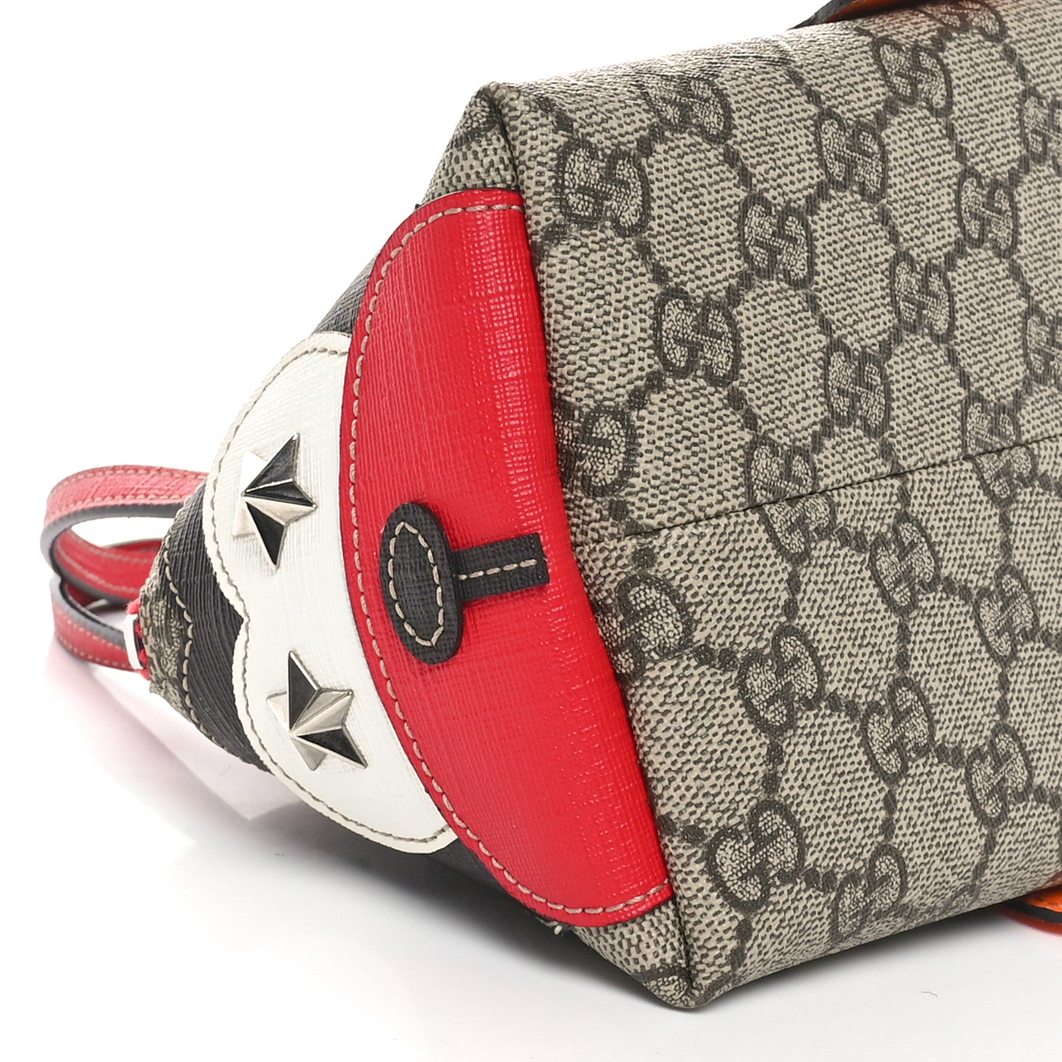 Gucci GG Supreme Monogram Children Zoo Monkey Bag Multicolor 9 of 10