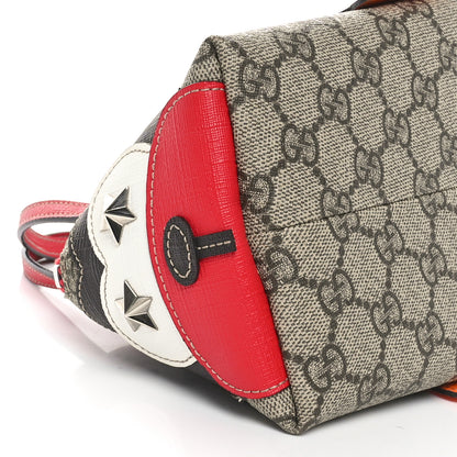 Gucci GG Supreme Monogram Children Zoo Monkey Bag Multicolor 9 of 10