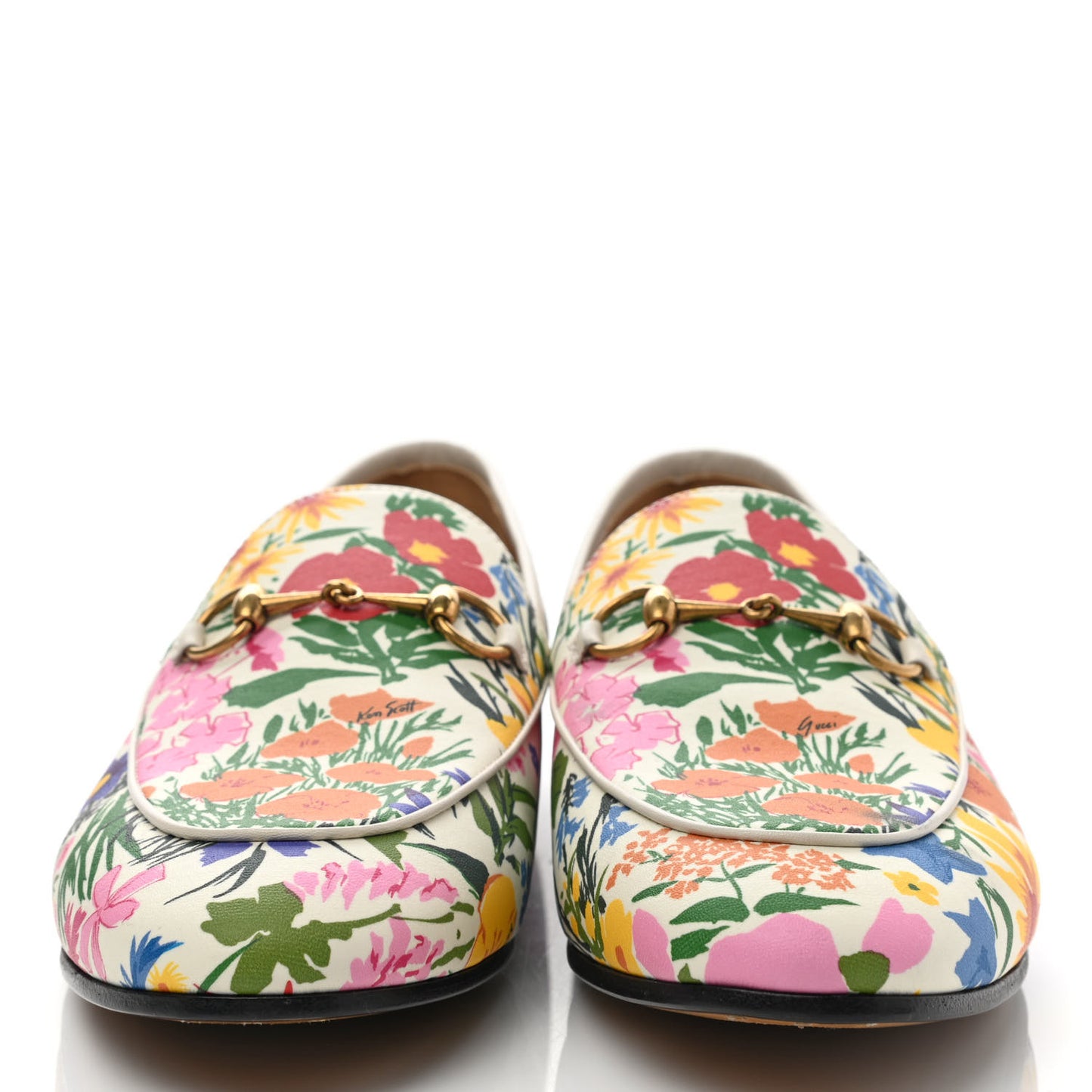 X KEN SCOTT Canvas Infinity Giardino d Apri Womens Jordaan Loafers 40 Ivory Pink Mystic White
