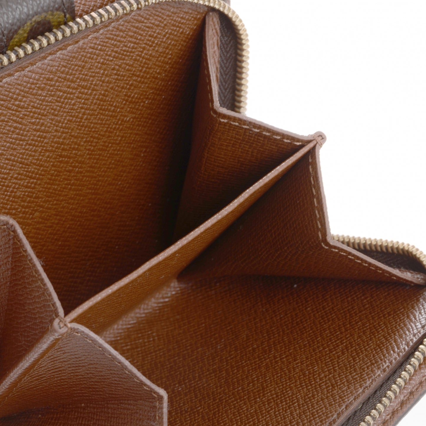 Monogram Compact Zippe Zipped Wallet