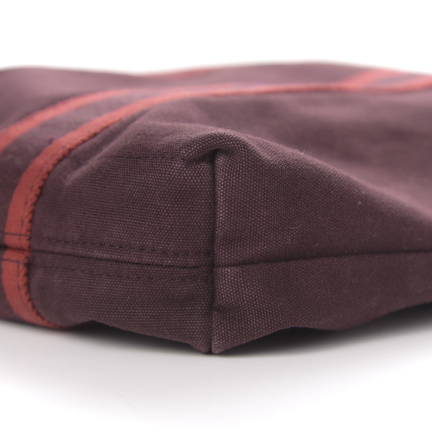 Canvas Fourre Tout Burgundy
