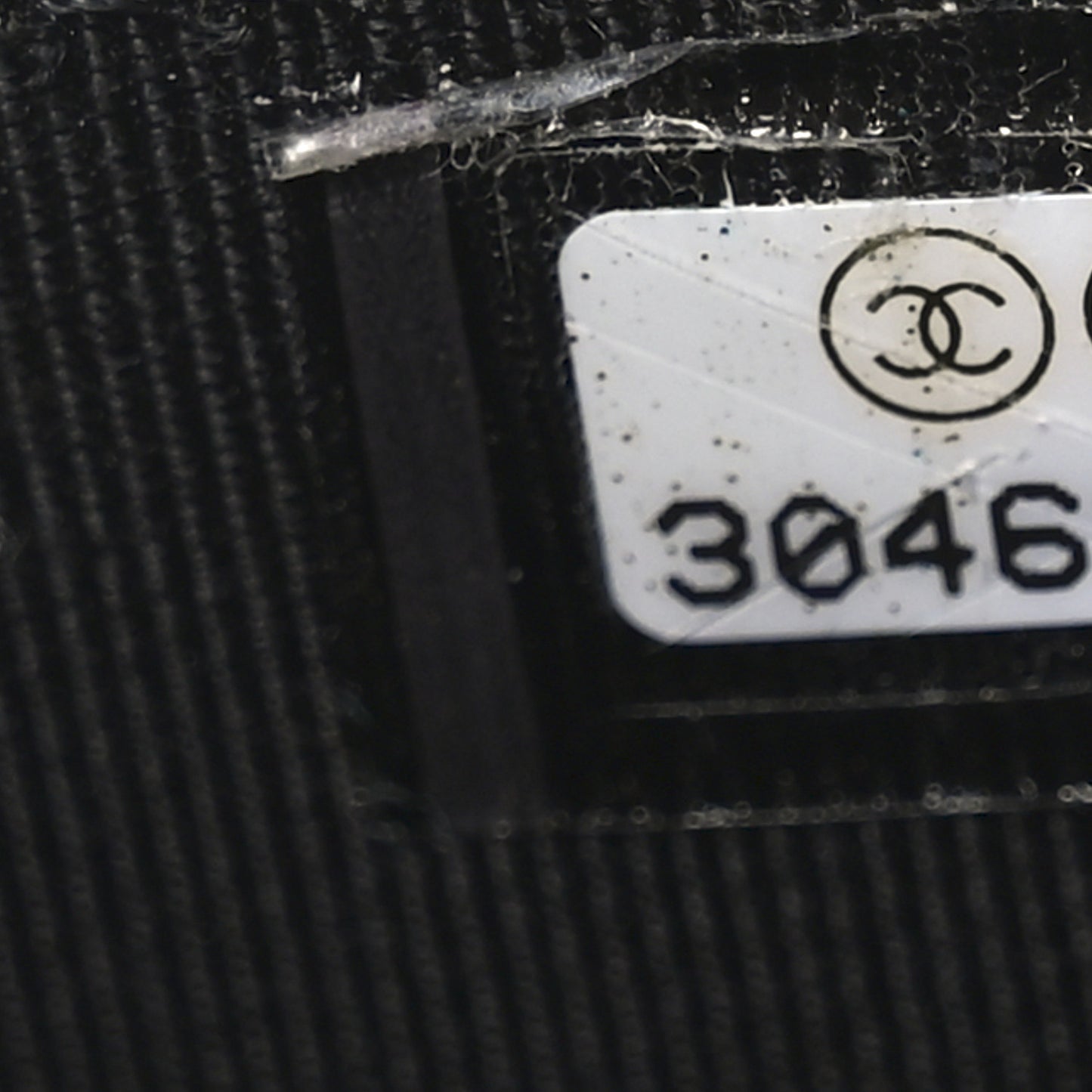 Caviar Quilted Flap Card Holder Wallet Black