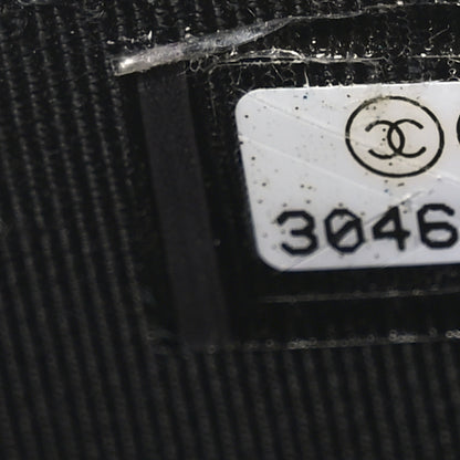 Chanel Caviar Quilted Flap Card Holder Wallet Black 8 of 9