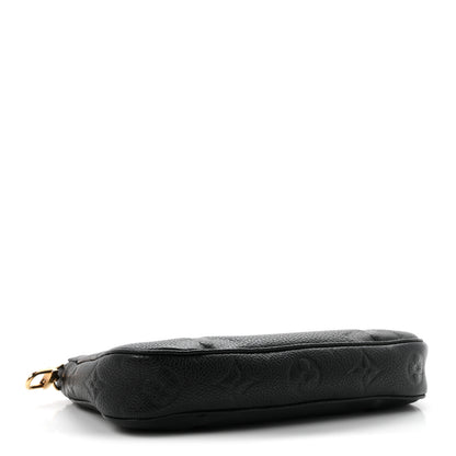Louis Vuitton Empreinte Monogram Giant Multi Pochette Accessories Small Pochette Black 4 of 6