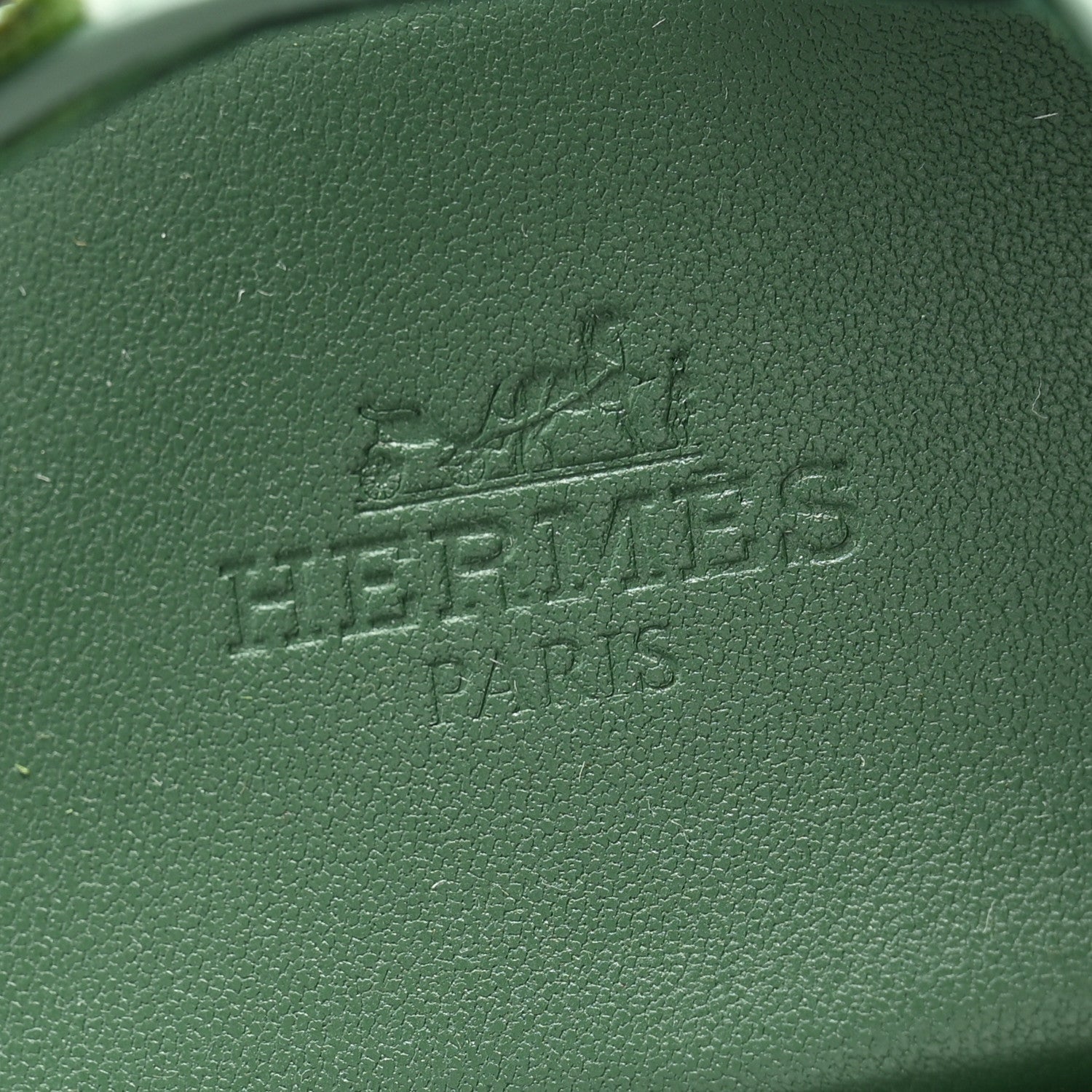 Hermes Calfskin Womens Ines Sandals 37 Vert Lierre 6 of 8