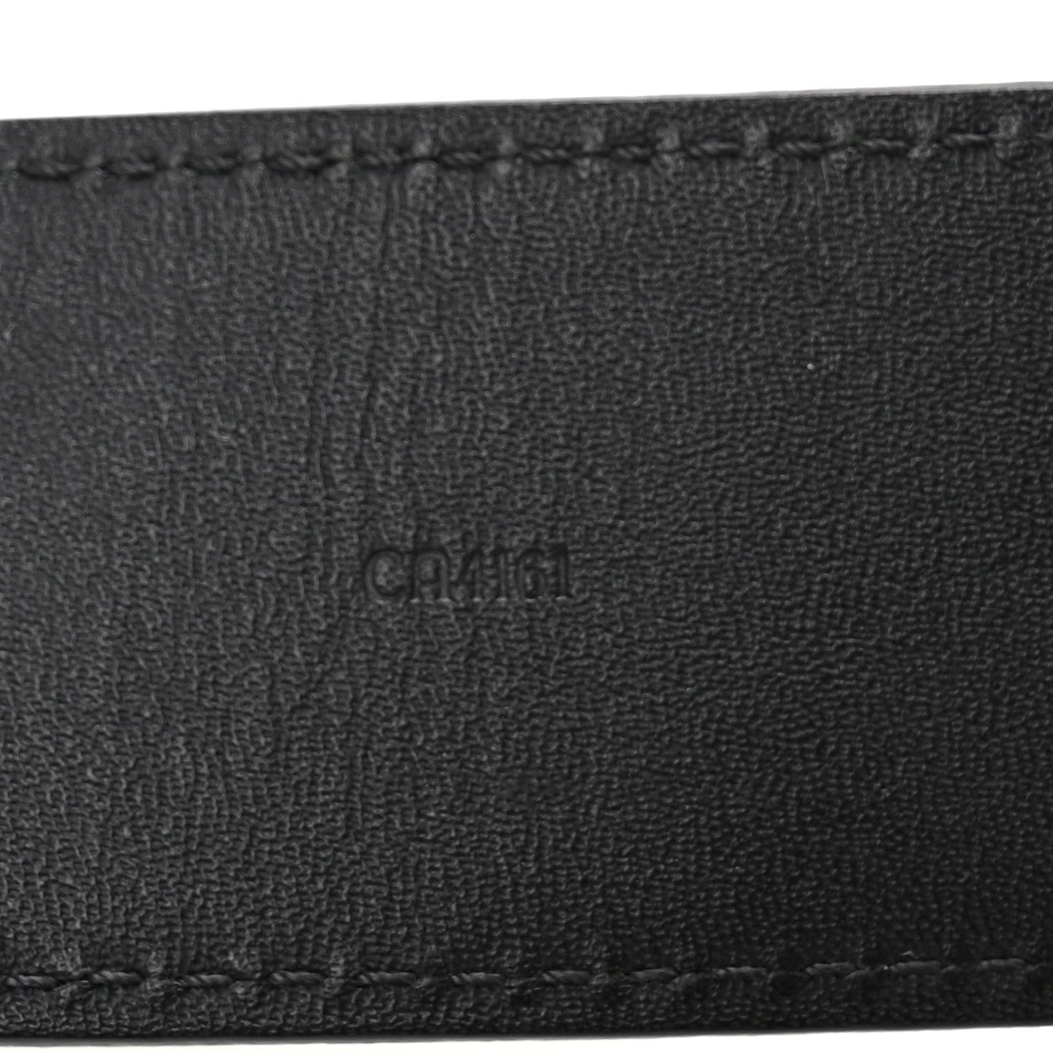 Louis Vuitton Damier Graphite LV Initiales 95 38 Belt 6 of 7